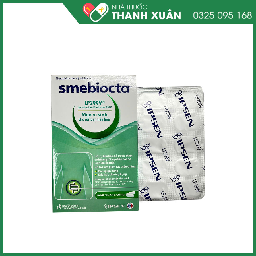 Men vi sinh Smebiocta bổ sung lợi khuẩn đường ruột
